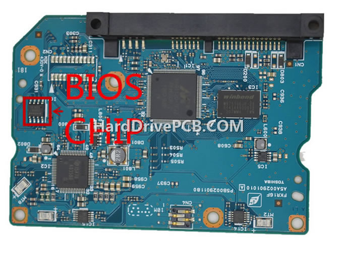 (image for) G002901A Toshiba PCB - Click Image to Close