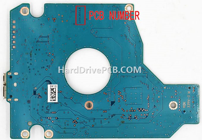 (image for) Toshiba MK5075GUX PCB G003054A