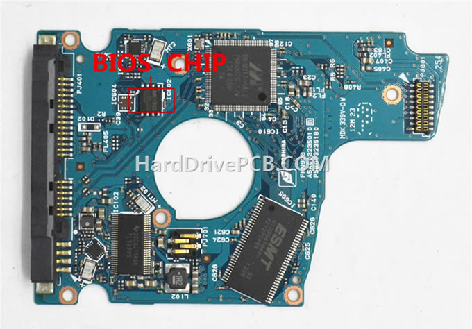 (image for) G003235B Toshiba PCB - Click Image to Close