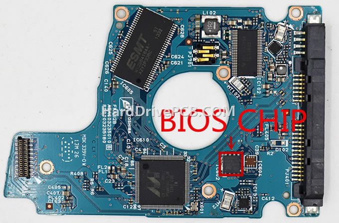 G003235C Toshiba PCB - Click Image to Close