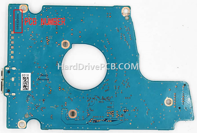 (image for) G003250A Toshiba PCB - Click Image to Close