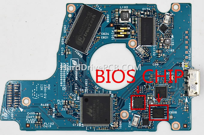 (image for) G003309A Toshiba PCB - Click Image to Close