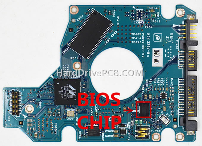(image for) Toshiba MK1237GSX PCB G5B001851000-A