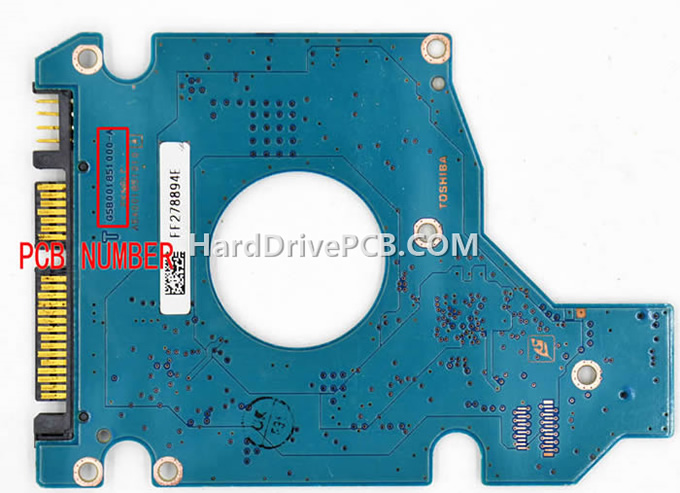 (image for) G5B001851000-A Toshiba PCB - Click Image to Close