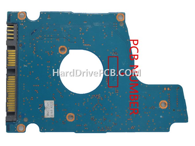 (image for) S40097 Toshiba PCB